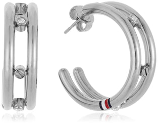 Tommy Hilfiger HADWARE FAMILY, WOMEN's HOOP EARINGS - 2780614