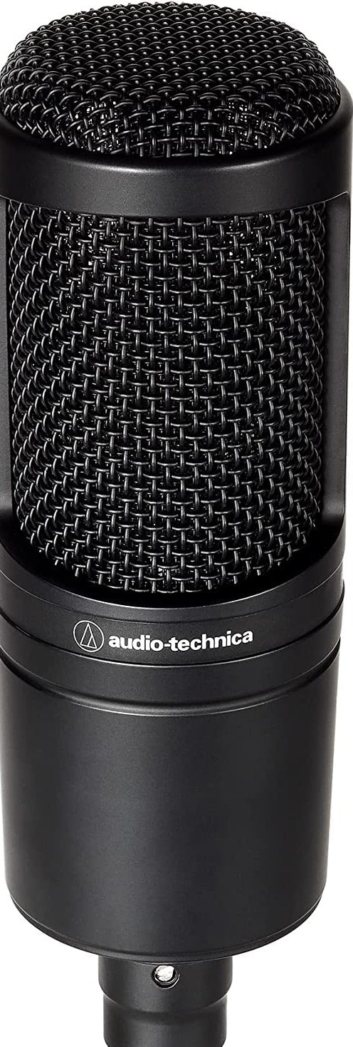 Audio-Technica Audio Technica Cardioid Condenser Microphone - AT2020, Black