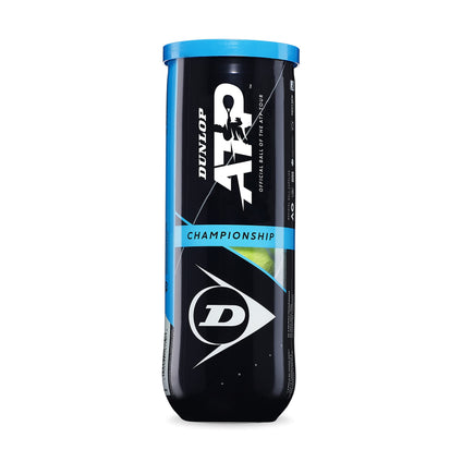 DUNLOP Tennis Ball ATP Championship – for Clay, Hard Court & Grass