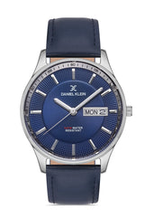 Daniel Klein Analog Blue Dial Men's Watch-DK.1.12880-3