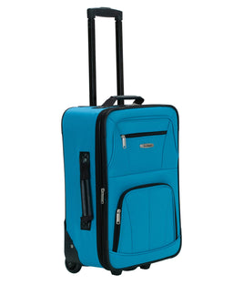 Rockland Fashion Softside Upright Luggage Set, Color, One Size, Fashion Softside Upright Luggage Set