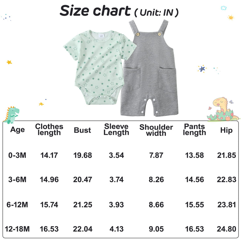 YALLET baby-boys Ya1072 Baby Boys 0-3M