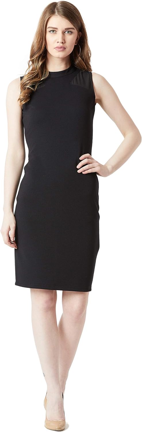 Miss Olive Women's Bodycon Knee-Length Dress