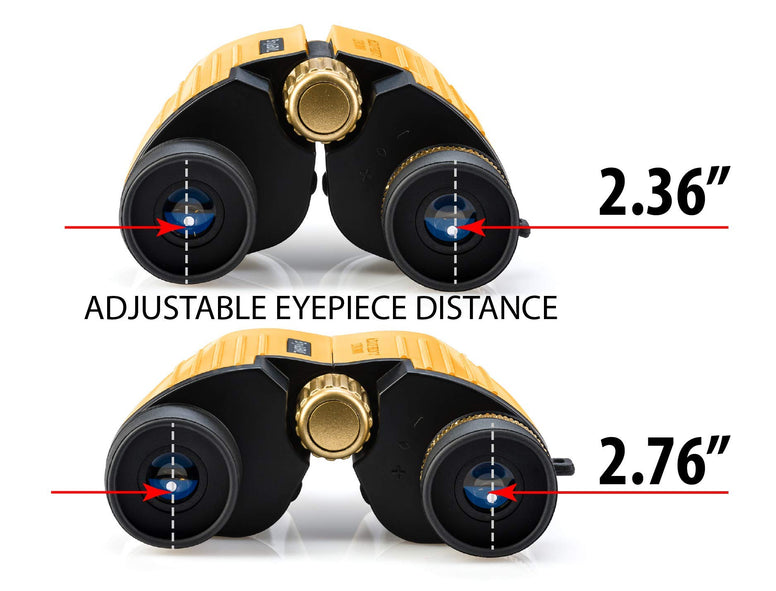 Kids Binoculars Girls for 3-12 Years Boys Girls 8x21 High-Resolution Real Optics Mini Compact Binocular Toys Shockproof Waterproof Folding (Yellow)