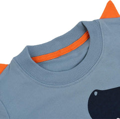 Tkria Little Kids Boys Jumpers Dinosaur Sweaters Sweatshirt Pullover Clothing Shirts Casual Tops Cotton Tee Age 1 2 3 4 5 Years