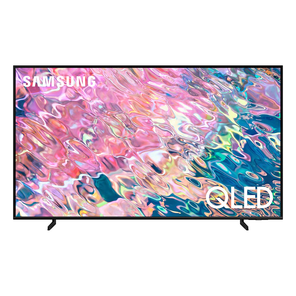 SAMSUNG 55 Inch Q60B QLED 4K Smart TV (2022) - 4K Processor With Alexa Built In & Dual LED Screen With 100% Colour Volume Display, Airslim Design, Object Tracking Sound, Super Ultrawide Gameview