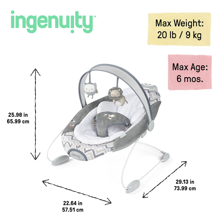 Ingenuity Smartbounce Automatic Bouncer™ - Braden™, Piece Of 1