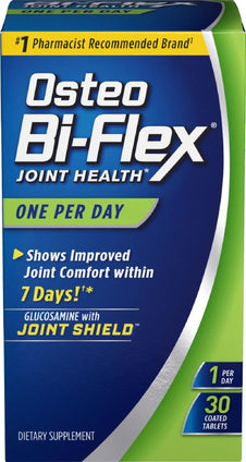 Osteo Bi-Flex One Per Day, 30 Coated Tablets With Vitamin D for Bone and Immune Health*