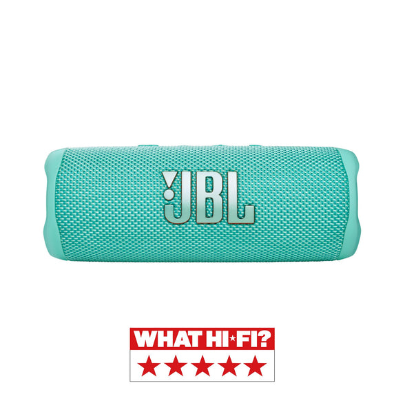 JBL Flip 6 Portable IP67 Waterproof Speaker with Bold JBL Original Pro Sound, 2-Way Speaker, Powerful Sound and Deep Bass, 12 Hours Battery, Safe USB-C Charging Protection - Teal, JBLFLIP6TEAL