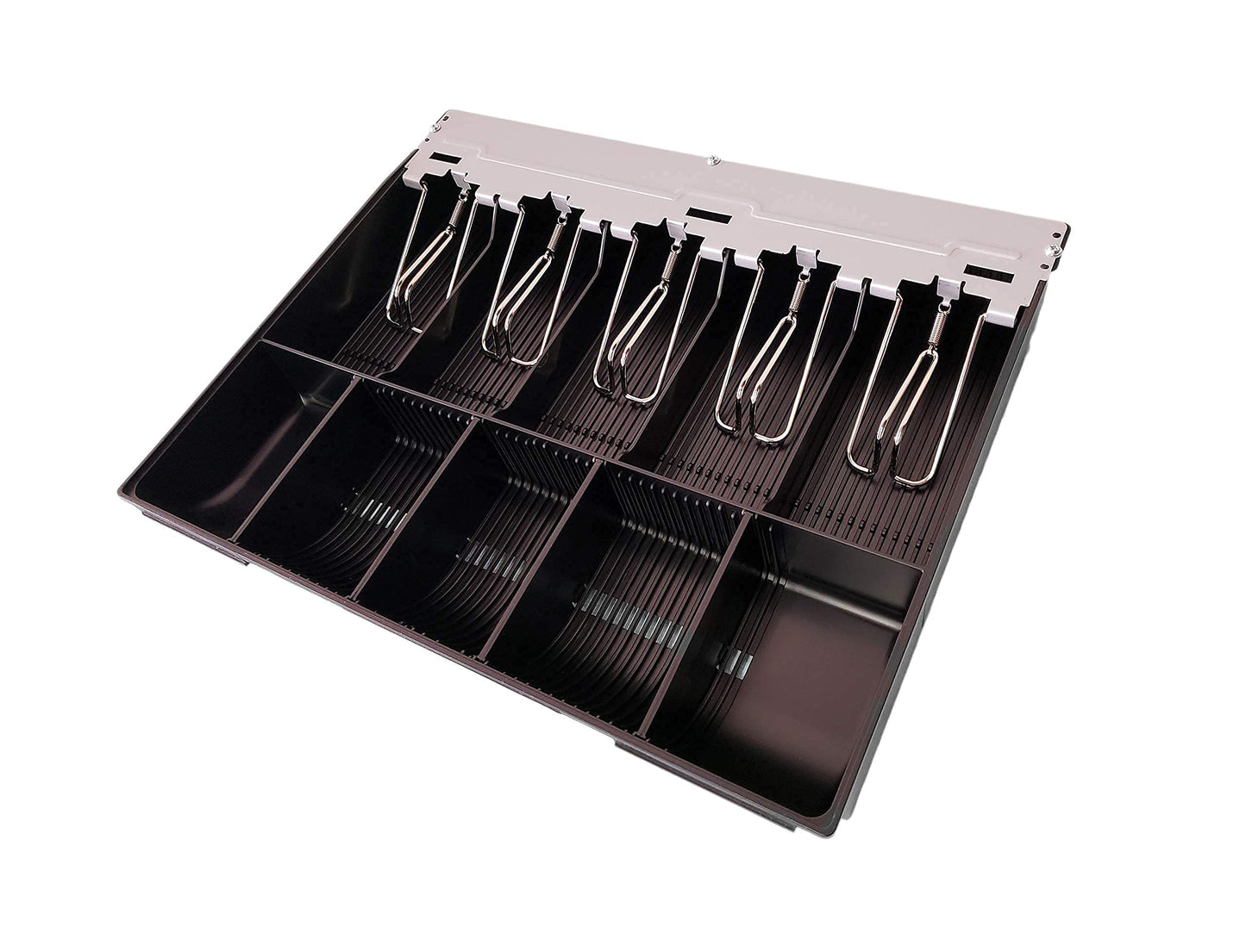 HK SYSTEMS SAM4S Cash Drawer Insert Money Tray Metal wire gripper 57, 5 Bills and 5 Coins, Compatible with Sam4s ER-5200, ER-5240, ER-5215, ER-900 Series, SPS-300 HK-7200 HK-7240 HK-7215 Series