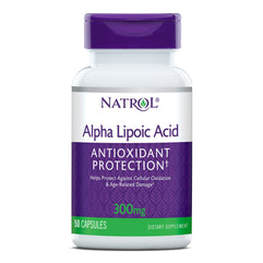 Natrol, Alpha Lipoic Acid, 300 mg, 50 Capsules