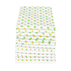 MuslinZ 12PK 100% Pure Cotton Baby Muslin Squares with Print