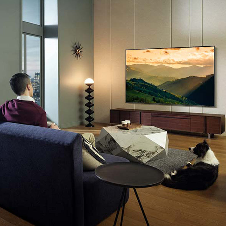 Samsung Smart TV, QLED, Q60C, 75 Inch, Titan Gray, 2023, Quantum Dot, HDR10+, AirSlim, Smart Hub, QA75Q60CAUXZN