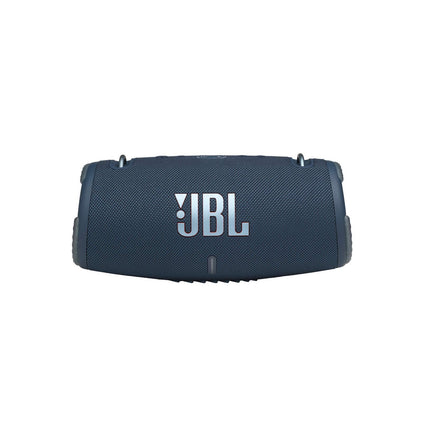 JBL Xtreme 3 Portable Waterproof Speaker with Massive Original Pro Sound, Immersive Deep Bass, 15H Battery, Built-In Charger, PartyBoost Enabled, Easy-to-Carry Strap - Blue, JBLXTREME3BLUUK