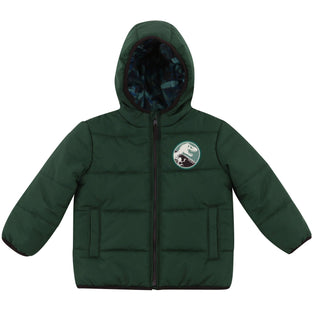 Toddler Boy WWE Warm Winter Puffer with Hood Jacket Coat 3Y