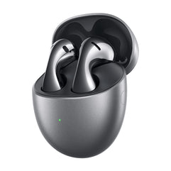 HUAWEI Small FreeBuds 5 Wireless Earphone, TWS Bluetooth Earbuds, Unique Design, Hi-Res sound, AI Call noise cancellation,Super charge,Long battery life,Dual device connection,Water resistance, Silver