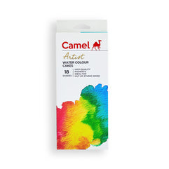 Camel Artists Water Color Cakes 18 Shades