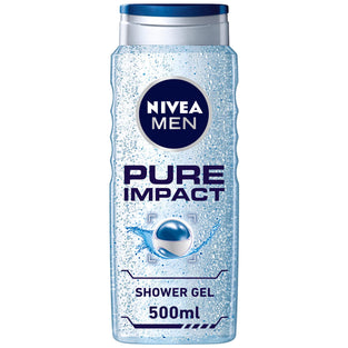 NIVEA MEN Pure Impact Shower Gel 500ml