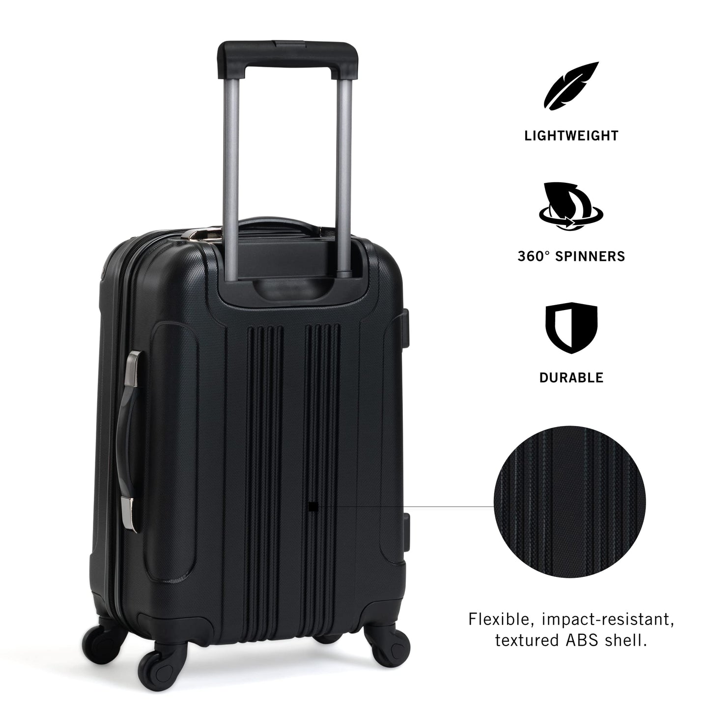 Kenneth Cole REACTION Out Of Bounds 28-Inch Check-Size Lightweight Durable Hardshell 4-Wheel Spinner Upright Luggage