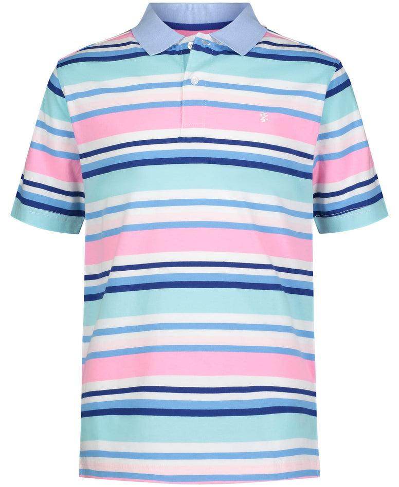 IZOD Boys' Short Sleeve Pique Polo Shirt