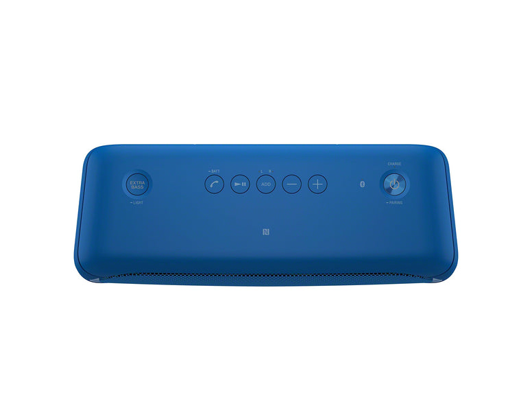 Sony XB40 Portable Wireless Speaker with Bluetooth and Speaker Lights, Blue