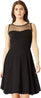 Miss Olive Women's Cotton Skater Mini Dress