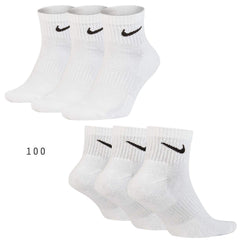 Nike unisex-adult Everyday Cushion Ankle 3 Pack 3 Pair Socks