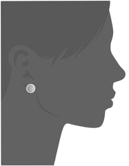 Michael Kors Gold-Tone Clear Stud Earrings