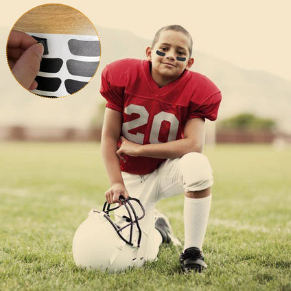 Sazoemao 200 Pairs Sports Eye Black Stickers for Kids,Eye Strips Sports Eye Stickers Breathable Eye Strips for Baseball Football Softball Lacrosse Fans on Game Day,with 1 White Pencil