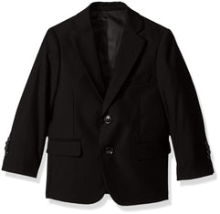 Isaac Mizrahi Boys' Little Solid Sport Blazer, Black, 7