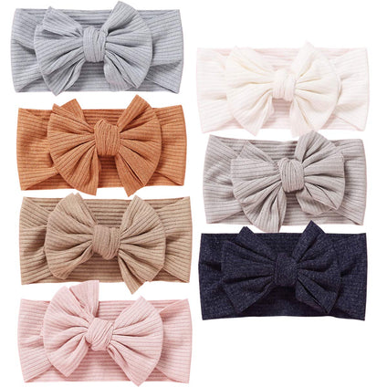 Mookiraer Baby Girl Nylon Headbands Christmas Gifts Newborn Infant Toddler Hairbands and Bows Child Hair Accessories