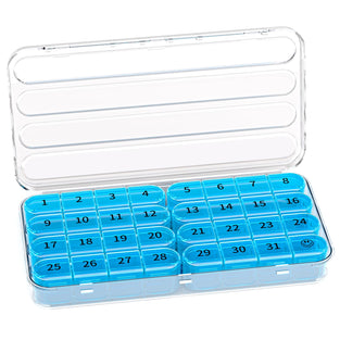 Daviky Monthly Pill Organizer 1 Time a Day