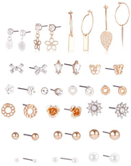 ALDO Women's Groadia Multipack Earrings, Metallic