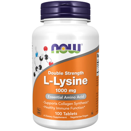 Now Foods L-Lysine 1000Mg Tabs 100'S New