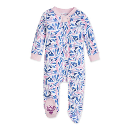 Burt's Bees Baby Baby Girls' Sleep & Play Pjs Toddler Sleepers(3-6M)