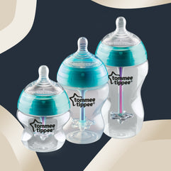 Tommee Tippee Advanced Anti-Colic Feeding Bottle , 260 Ml , Teal, Piece Of 1