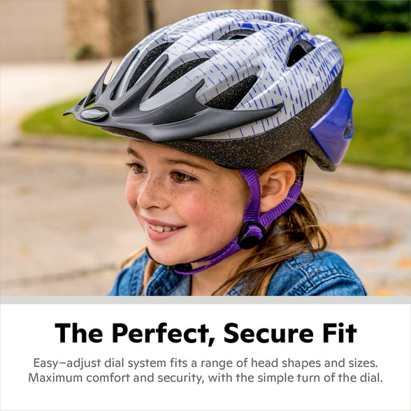 Schwinn Thrasher Bike Helmet, Lightweight Microshell Design, Sizes for Adults, Youth and Children