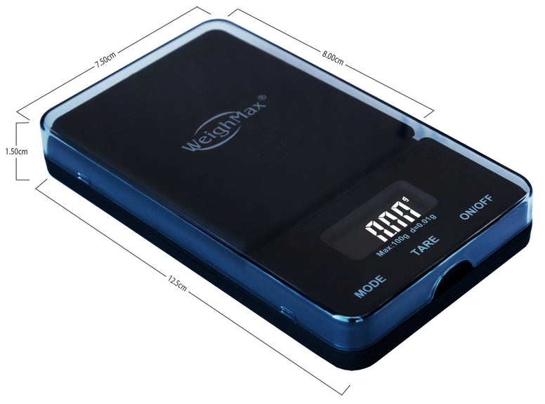 Weighmax Dream Series Digital Pocket Scale, 100 by 0.01 g, Black