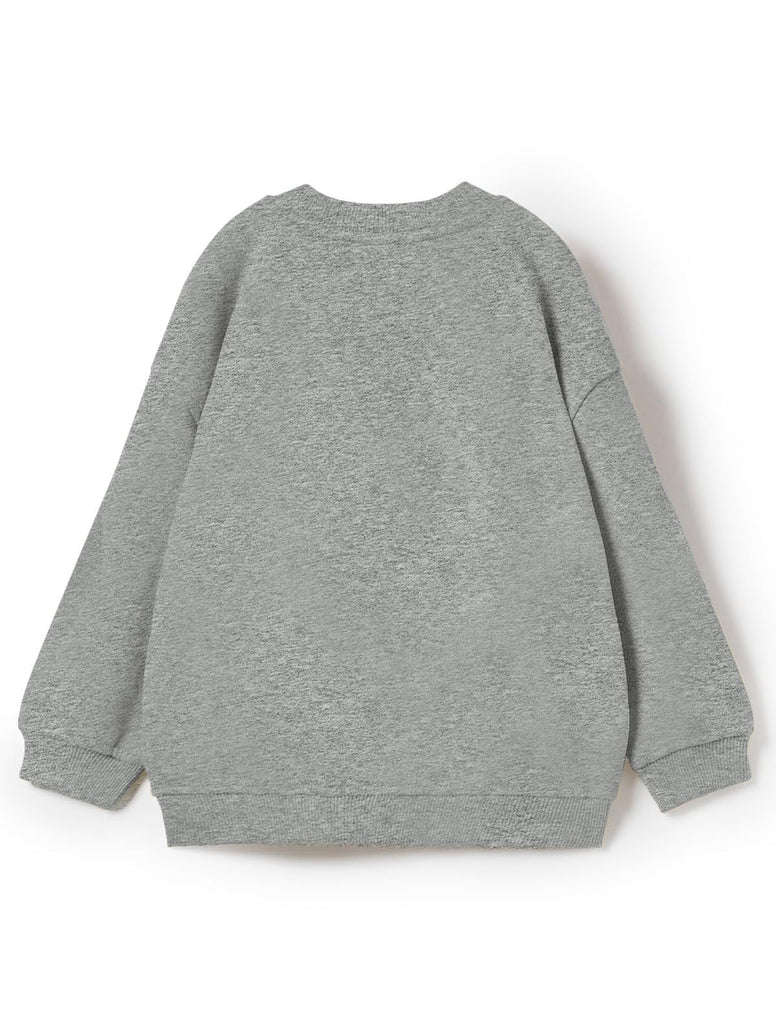 Haloumoning Boys Henley Sweatshirt Kids Fashion Long Sleeve Loose Pullover 5-14 Years