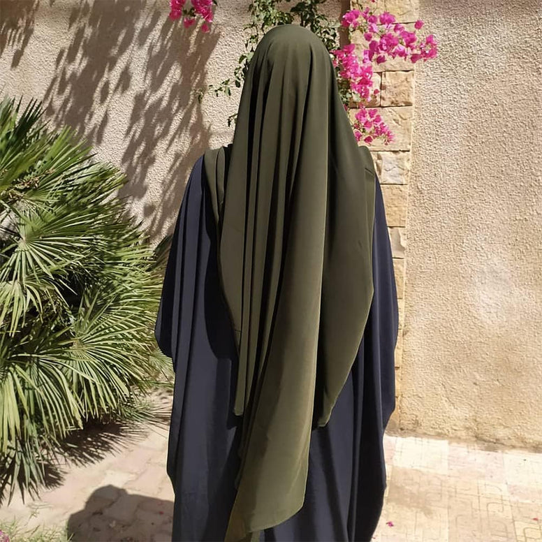 IBTOM CASTLE Women Muslim Abaya Hijab Dubai Middle Head Scarf Long Khimar Ramadan Eid Prayer Hijab Wrap Burkas Islam Niqab