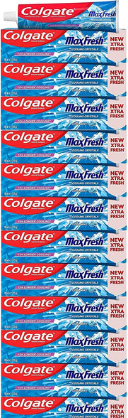 Colgate Max Fresh Cool Mint Toothpaste - 100ml x 12