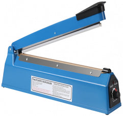 Impulse Heat Sealer Manual Bags Sealing Machine 8 Inch for Plastic PE PP with Extra Replace Element Grip
