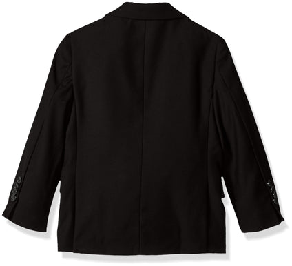 Isaac Mizrahi Boys' Little Solid Sport Blazer, Black, 7