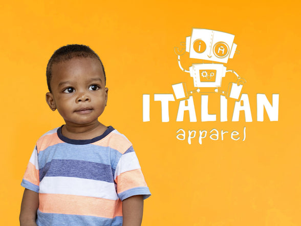 ITALIAN APPAREL - Toddler & Boys and Girls Shirts Tank TOP - 100% Cotton Imported Kids Uniforms Clothes Tshirts Underwear