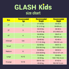 GLASH Kids Boy Long Sleeve Shirts 3-Pack 2-16yrs