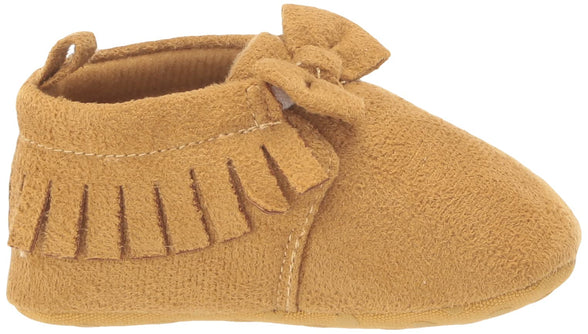 Gerber Baby Moccasins Crib Shoes Newborn Infant Neutral Boys Girls unisex-baby Crib Shoe, for 6 Months baby