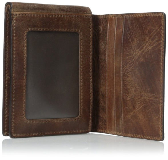 Fossil Men's RFID-Blocking Leather Execufold Trifold Wallet for Men