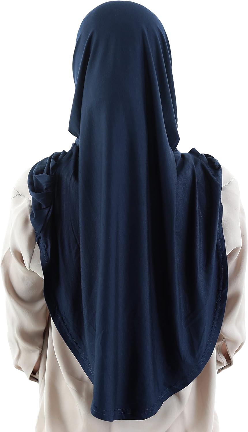 Avanos Easy Wear Soft Hijab for Women, Instant Hijab Long Scarf, Jersey Turbans Prayer Muslim Abayas Dress Clothes Jilbab