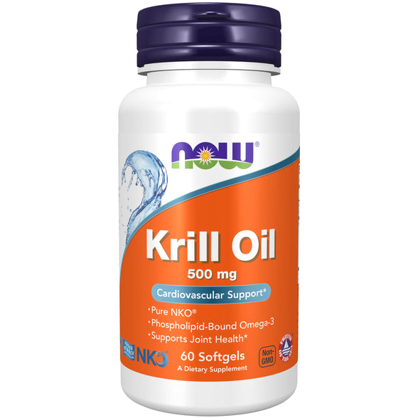 Now Foods Krill Oil 500Mg Softgels 60'S