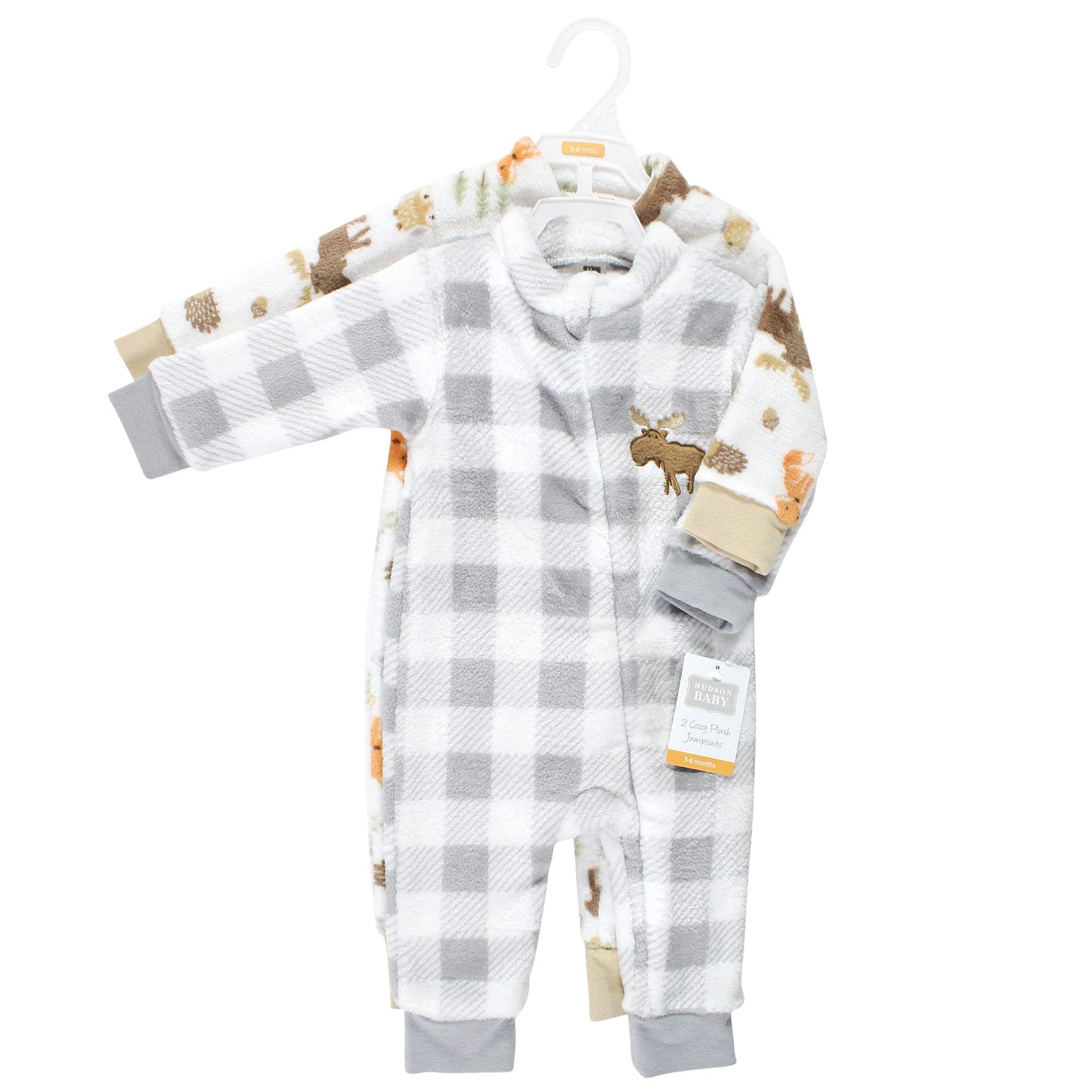 Hudson Baby Unisex Baby Fleece Jumpsuits, Coveralls, and Playsuits (3-6 Months)